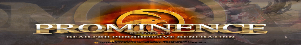 Prominence Ran Episode 7 Gear for Progressive Generation