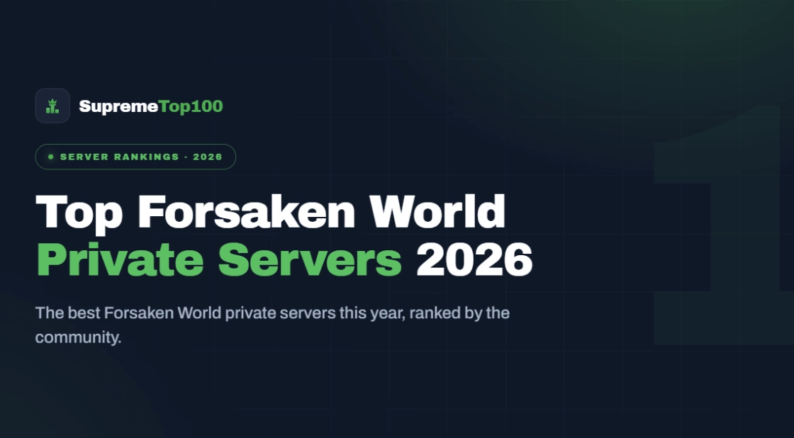 Top Forsaken World Private Servers 2026