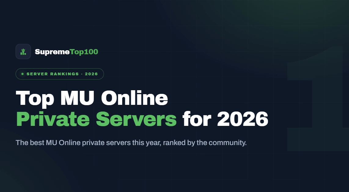 Top MU Online Private Servers for 2026