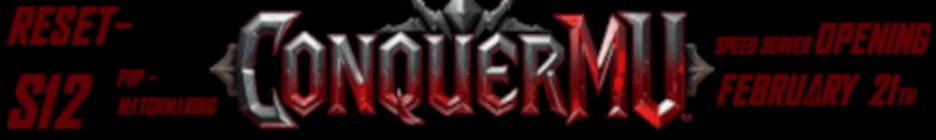ConquerMU Season 12 SURGE SPEED SERVER