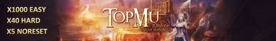 TOP Mu Online - 3 different Worlds - Since 2017 - New Open